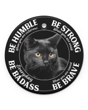 LIMITED EDITION - CAT LOVERS 10903A Circle ornament - single (porcelain) front