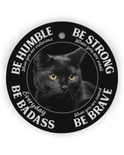 LIMITED EDITION - CAT LOVERS 10903A Circle Ornament (Wood tile