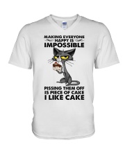LIMITED EDITION - CAT LOVERS - 9914A V-Neck T-Shirt tile