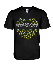 LIMITED EDITION - TRACTOR LOVER - T SHIRT 6762P V-Neck T-Shirt tile