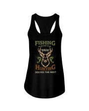 LIMITED EDITION - FISHING HUNTING T-SHIRT 8387K Ladies Flowy Tank tile