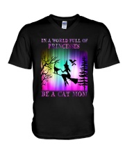 LIMITED EDITION - CAT LOVERS 10675A V-Neck T-Shirt tile