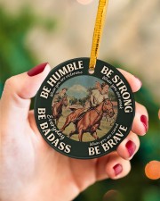 LIMITED EDITION - BE STRONG - 60007TU Circle ornament - single (porcelain) aos-circle-ornament-single-porcelain-lifestyles-09