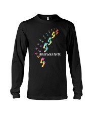 LIMITED EDITION - FARMER FUNNY CHICKENS - 80156P Long Sleeve Tee tile