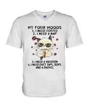 LIMITED EDITION - CAT LOVERS - 9987A V-Neck T-Shirt tile