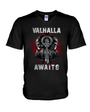 LIMITED EDITION- Viking T shirt 11433A V-Neck T-Shirt tile