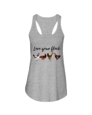 LIMITED EDITION - FARMER FUNNY CHICKEN 80189P Ladies Flowy Tank tile