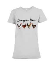 LIMITED EDITION - FARMER FUNNY CHICKEN 80189P Premium Fit Ladies Tee tile