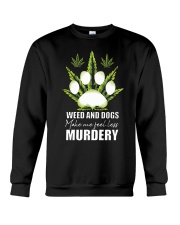 LIMITED EDITION - WEED AND DOGS T SHIRT 9347P Crewneck Sweatshirt tile