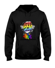 LIMITED EDITION - LGBT LOVE IS LOVE PRIDE 9273P Hooded Sweatshirt tile