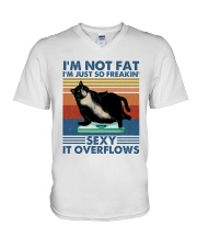 LIMITED EDITION - CAT LOVERS - 10669A V-Neck T-Shirt tile