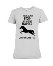 LIMITED EDITION - FARMER LOVE HORSE - 6856P Premium Fit Ladies Tee tile