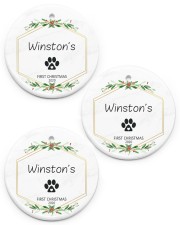 LIMITED EDITION - FIRST CHRISTMAS - 90140TU Circle Ornament (Porcelain) tile