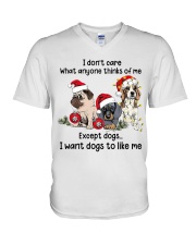 LIMITED EDITION - DOG LOVERS - 10989A V-Neck T-Shirt tile
