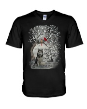 LIMITED EDITION - HUSKY - 60018P V-Neck T-Shirt tile