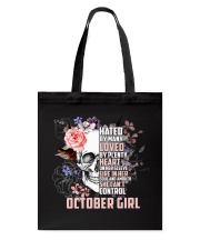 LIMITED EDITION - OCTORER GIRL - T SHIRT 8965P Tote Bag tile