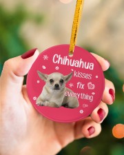 LIMITED EDITION - DOG CHIHUAHUA 9099AA Circle ornament - single (porcelain) aos-circle-ornament-single-porcelain-lifestyles-09