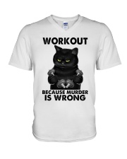 LIMITED EDITION - CAT LOVERS - 10816A V-Neck T-Shirt tile