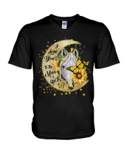 LIMITED EDITION - FARMER LOVE HORSES - 80151P V-Neck T-Shirt tile