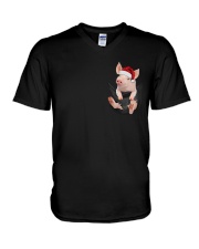 LIMITED EDITION - CUTE PIG T SHIRT 80000P V-Neck T-Shirt tile