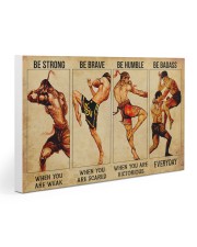 LIMITED EDITION - MUAY - POS80365TU Gallery Wrapped Canvas Prints tile