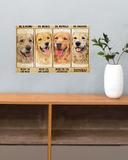 LIMITED EDITION - golden retriever - POS11212TU 17x11 Poster poster-landscape-17x11-lifestyle-24