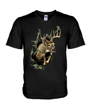 LIMITED EDITION - HUNTING T-SHIRT 8755K V-Neck T-Shirt tile