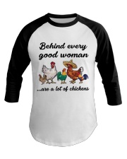 LIMITED EDITION - FARMER LOVE CHICKENS - 80147P Baseball Tee tile