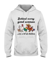 LIMITED EDITION - FARMER LOVE CHICKENS - 80147P Hooded Sweatshirt tile
