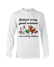 LIMITED EDITION - FARMER LOVE CHICKENS - 80147P Long Sleeve Tee tile