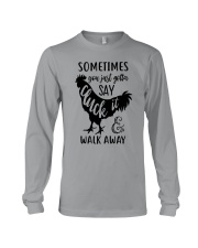 LIMITED EDITION - FUNNY CHICKEN 80086P Long Sleeve Tee tile