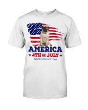 LIMITED EDITION-BULLDOG 4TH OF JULY T-SHIRT 9279P Premium Fit Mens Tee tile
