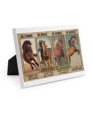 LIMITED EDITION - HORSE LOVERS - 80172P Easel-Back Gallery Wrapped Canvas tile