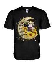 LIMITED EDITION - FARMER FUNNY COWS - 80152P V-Neck T-Shirt tile