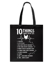 LIMITED EDITION - FARMER FUNNY CHICKENS - 6863P Tote Bag tile