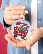 LIMITED EDITION - STAY AT HOME - 80234TU Circle ornament - single (porcelain) aos-circle-ornament-single-porcelain-lifestyles-01