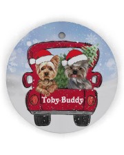 LIMITED EDITION - STAY AT HOME - 80234TU Circle Ornament (Wood tile