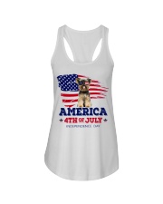 LIMITED EDITION - YORKSHIRE TERRIER FLAG - 9264P Ladies Flowy Tank tile