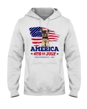 LIMITED EDITION - YORKSHIRE TERRIER FLAG - 9264P Hooded Sweatshirt tile