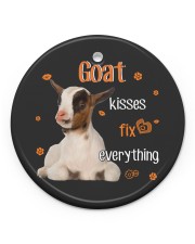 LIMITED EDITION - FUNNY GOAT 90100A Circle ornament - single (porcelain) front