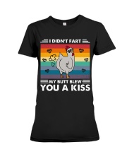 LIMITED EDITION - FARMER FUNNY CHICKEN - 6988P Premium Fit Ladies Tee tile