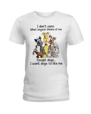 LIMITED EDITION - DOG LOVERS - 9923A Ladies T-Shirt tile