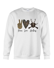 LIMITED EDITION - PEACE LOVE HUNTING T-SHIRT 8385K Crewneck Sweatshirt tile