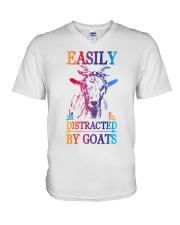 LIMITED EDITION - FARMER GOATS FUNNY - 80238P V-Neck T-Shirt tile
