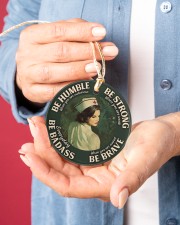 LIMITED EDITION - BE STRONG - 10929TU Circle ornament - single (porcelain) aos-circle-ornament-single-porcelain-lifestyles-01