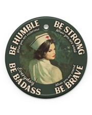LIMITED EDITION - BE STRONG - 10929TU Circle ornament - single (porcelain) front