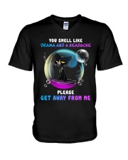 LIMITED EDITION - CAT LOVERS 10734A V-Neck T-Shirt tile