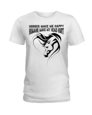 LIMITED EDITION - FARMER LOVE CHICKENS - 6867P Ladies T-Shirt tile