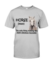 LIMITED EDITION - FARMER LOVE HORSE - 80142P Classic T-Shirt front