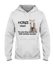 LIMITED EDITION - FARMER LOVE HORSE - 80142P Hooded Sweatshirt tile